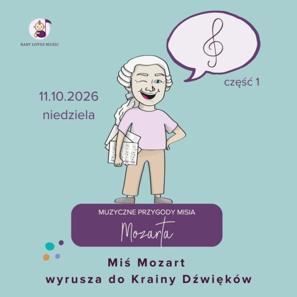 Koncert dla dzieci / grupa żłobkowicze 11.10.2026 godz. 15:00